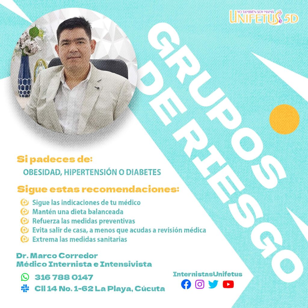 Dr Marco Corredor Internistas en Cúcuta